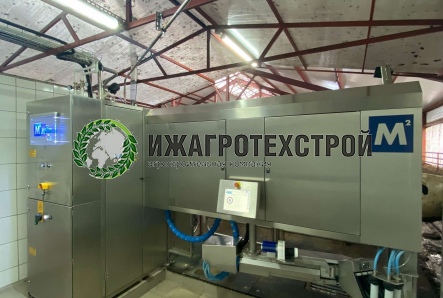 ООО «Молния»  запуском 2 роботизированных установок доения Merlin